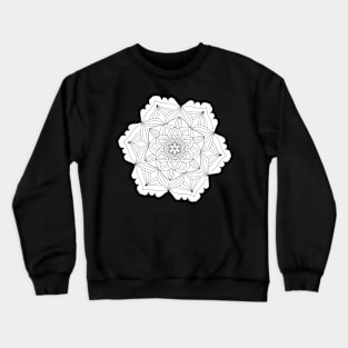 Pointed Mandala Crewneck Sweatshirt